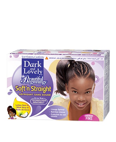 Dark and Lovely Soft'n Straight Relaxer Kit Fine - Afro Glamour Cosmetics