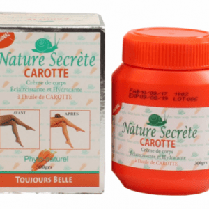 Nature Secrete Carrot Oil Lightening Body Cream 10 oz