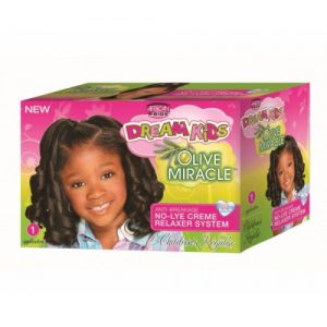 African Pride Dream Kids Olive Miracle Anti-Breakage Relaxer System [Regular]
