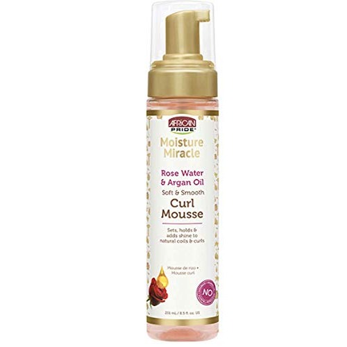 African Pride Moisture Miracle Soft & Smooth Curl Mousse 8.5oz