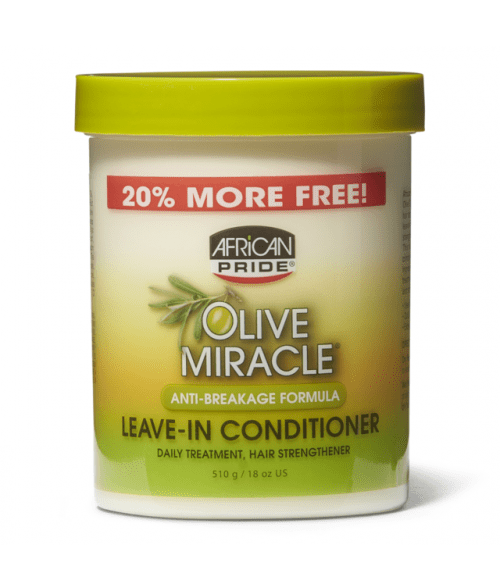African Pride Olive Miracle Anti-Breakage Formula Leave-In Conditioner