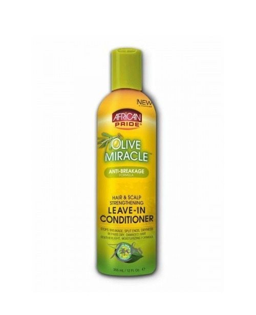 African Pride Olive Miracle Anti-Breakage Leave-in Conditioner