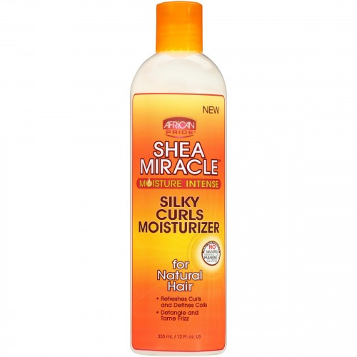 African Pride Shea Miracle Silky Curls Moisturizer 12 oz (355ml)