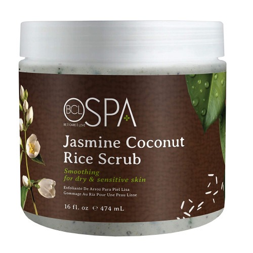 BCL SPA Jasmine Coconut Rice Scrub, 16oz