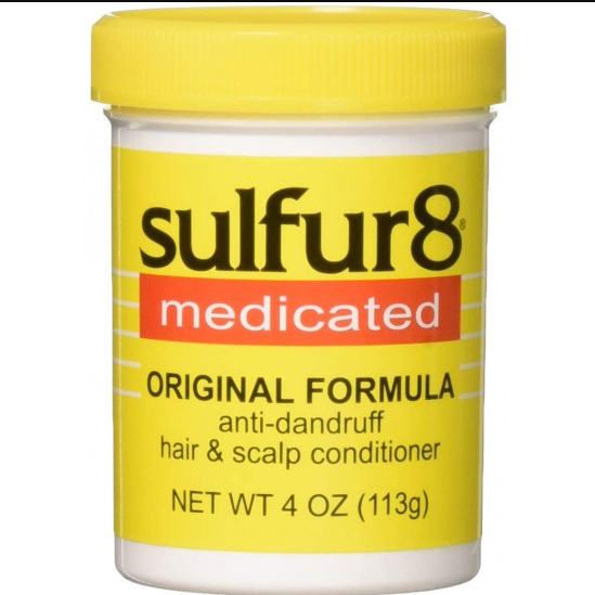 Sulfur8 Medicated Original Formula Anti-Dandruff Hair & Scalp Conditioner, 4oz