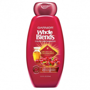 Garnier Whole Blends Color Care Shampoo, Argan Oil & Cranberry Extracts 12.50 oz