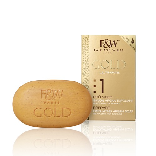 Gold Exfoliating Soap with Argan Oil 200g