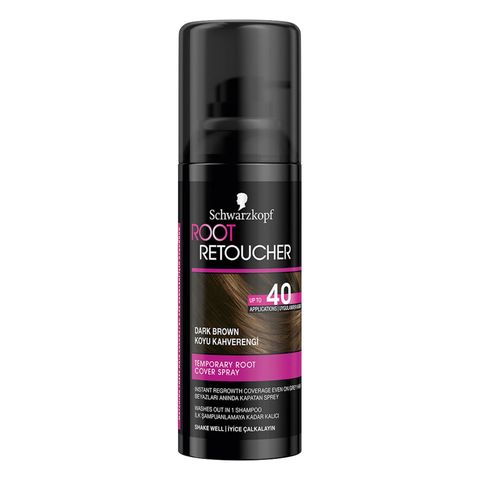 Schwarzkopf Root Retoucher Dark Brown Hair Colour Spray 120ml