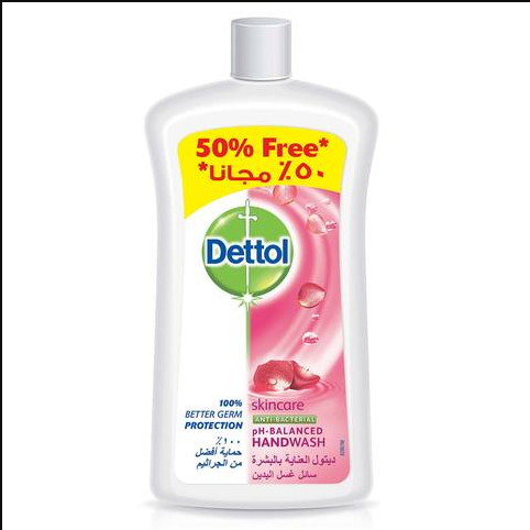 Dettol Skin Care Anti-Bacterial Liquid Hand Wash 1000ml