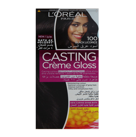 L'Oreal Paris Casting Creme Gloss 100 Black