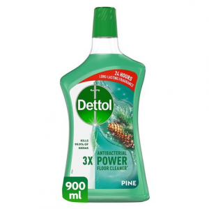 Dettol Pine Anti Bacterial 3X Floor Cleaner 900ml