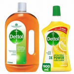 Dettol Be the first to review this product Dettol Anti Bacterial Antiseptic Disinfectant 2L and Dettol Lemon Antibacterial Power Floor Cleaner 900ml