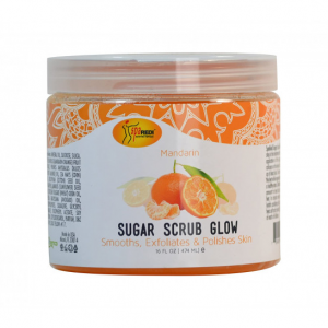 Spa Redi Mandarin Sugar Scrub Glow, 16oz