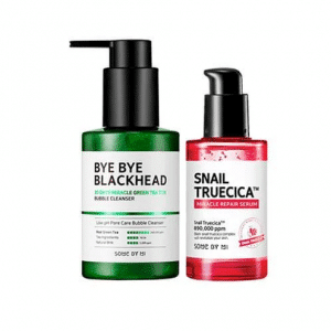Somebymi Bye Bye Blackheads Cleanser + Snail Truecica Miracle Serum