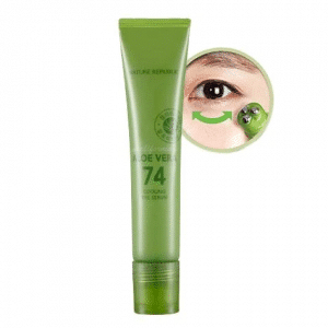 Nature Republic California Aloe Vera Cooling EYE Serum with Massager, 15ml