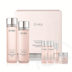 OHUI Miracle Moisture Skin Care SET (hydration / anti-wrinkle)