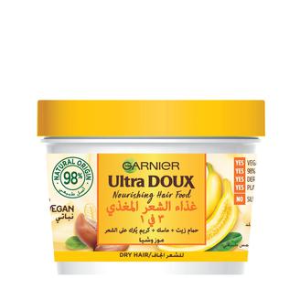 Ultra Doux Nourishing Hair Food Banana For Dry Hair Afro Glamour Cosmetics