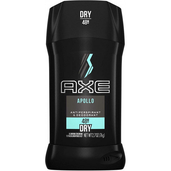AXE Antiperspirant Deodorant Stick for Men, Apollo, 2.7 oz