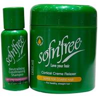Sofn'free hair relaxer