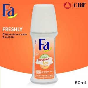 Fa Freshly Free Cucumber & Melon Scent Roll On 50ml