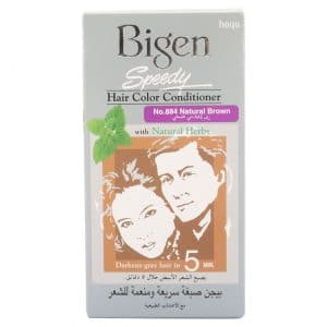 Bigen Speedy Hair Color Conditioner With Natural Herbs, 884 Natural Brown