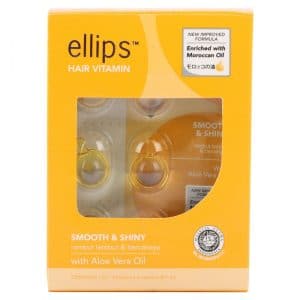 Ellips Hair Vitamin Smooth & Shiny Aloe Vera Oil (6Capsules)