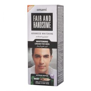 Fair And Handsome Advanced Whitening Cream For Men With Double Strength Peptide Complex 50g