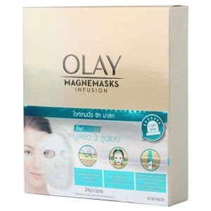 Olay Magnemasks Infusion Whitening Sheet Mask 24gx5pcs