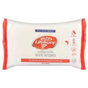 Lifebuoy Antibacterial Wet Wipes 48 Wipes