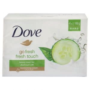 Dove Go Fresh - Fresh Touch Beauty Cream Bar Set 4x100g