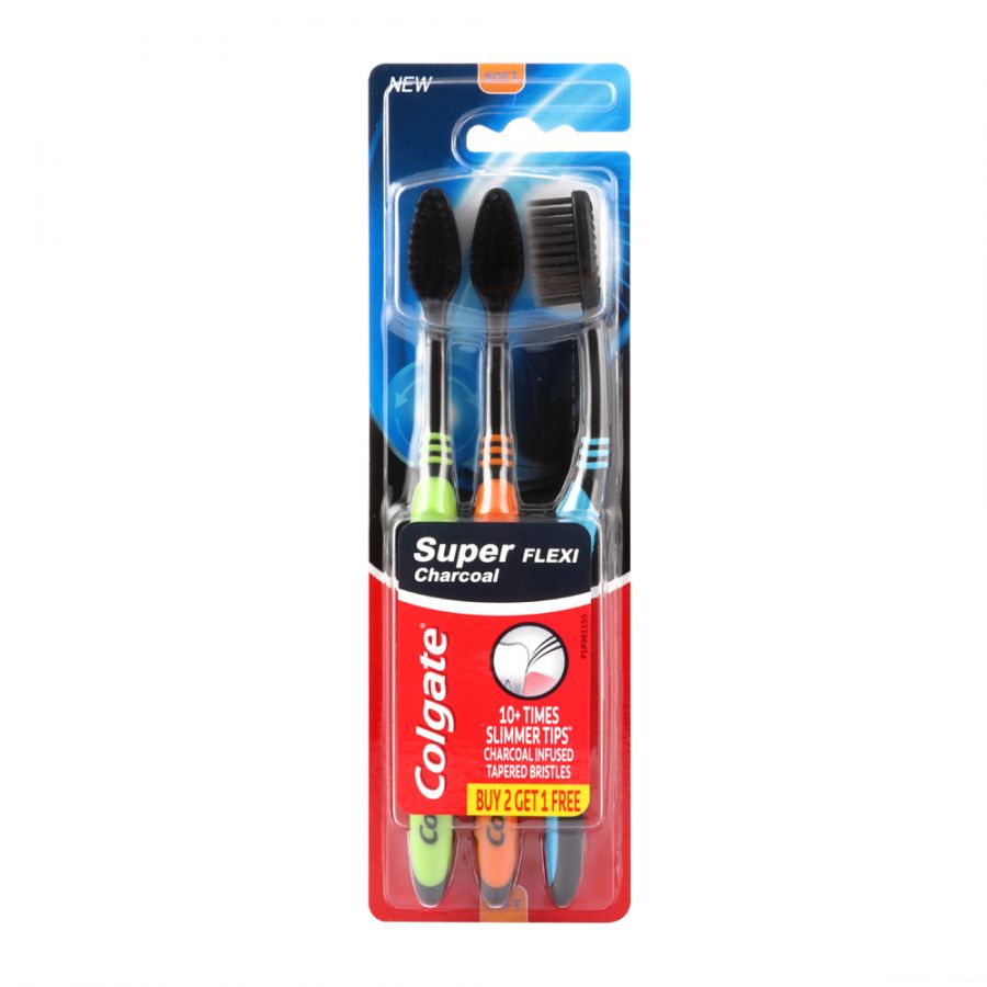 colgate super flexi charcoal toothbrush