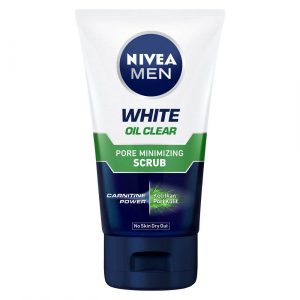 Nivea Men White Oil Clear Pore Minimizing Scrub Carnitine Power 100m