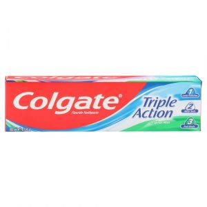 Colgate Triple Action Original Mint Fluoride Toothpaste 100ml