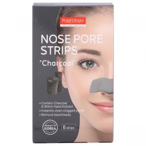 Purederm Nose Pore Strips Charcoal 6 Strips