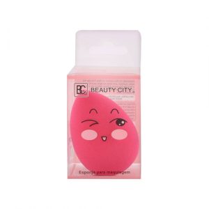 Beauty City Make Up Sponge Red Color