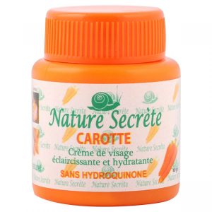 Nature Secrete Carotte Brightening And Moisturizing Face Cream with Carrot Oil 40g