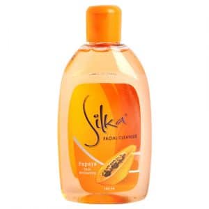 Silka Papaya Skin Whitening Facial Cleanser 150ml