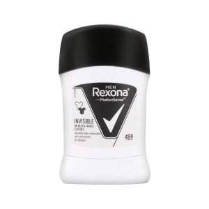 Rexona Men MotionSense Invisible On Black+White Clothes Deodorant Anti-Perspirant Stick 40g
