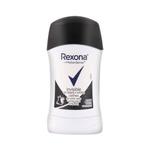 Rexona MotionSense Invisible Black+White Clothes Deodorant Anti-Pespirant Stick 40g