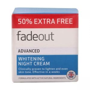 Fadeout Advanced Whitening Night Cream 75ml