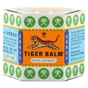 Tiger Balm White Oinment For Headaches And Stuffy Nose 19.4g