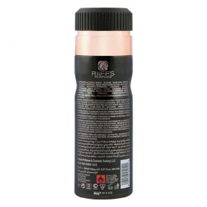 RiiFFS Sensitive Black Perfumed Body Spray 200ml
