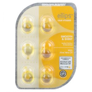 Ellips Hair Vitamin Smooth & Shiny Aloe Vera Oil (6Capsules)