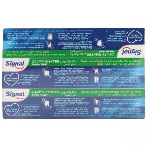 Signal Fresh Mint Cavity Fighter Toothpaste (Set of 3) 120ml