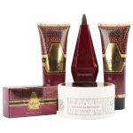 Risalat Al Muadah Gift set with- Parfum 100ml, Body Lotion, Shower gel, Soap & Powder