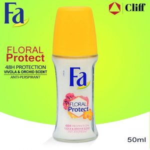 Fa Floral Protect Viola & Orchid Scent Roll On 50ml