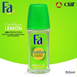 Fa Caribbean Lemon Exotic Fresh Lemon Scent Roll On 50ml