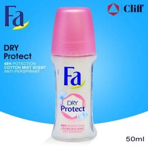 Fa Dry Protect Cotton Mist Scent Roll On 50ml