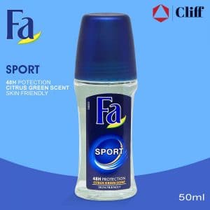 Fa Sport Citrus Green Scent Roll On 50ml