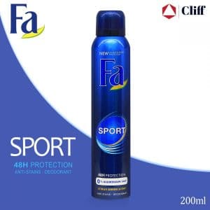 Fa Sport Citrus Green Scent Deodorant Spray 200ml